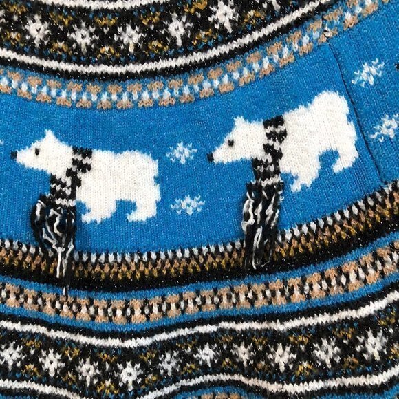 Holiday Time Sweater X-Mas Polar Bears - Picture 3 of 4